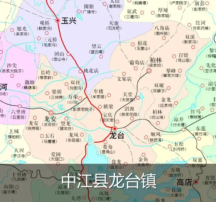 中江县龙台镇